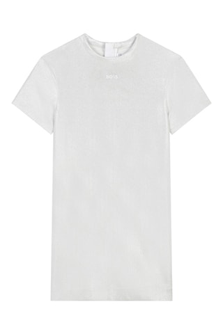 Robe t-shirt - Blanc - Boss