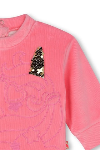 Robe en velours - Vieux rose - Billieblush