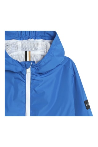 Coupe-vent à capuche - Bleu cobalt - Boss