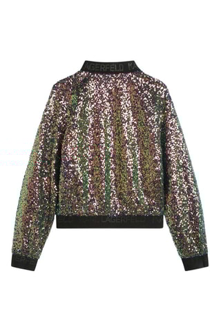 Bomber - Noir et vert foncé - Karl Lagerfeld