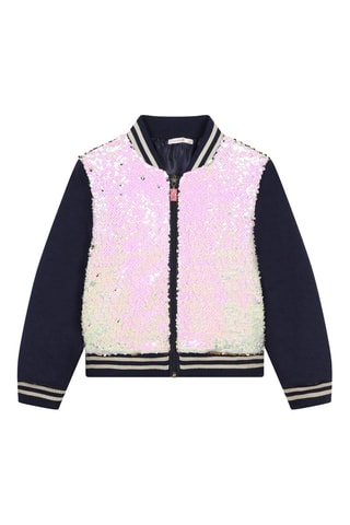 Bomber - Doré et bleu marine - Billieblush