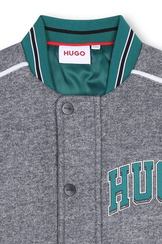 Bomber - Gris foncé chiné - Hugo