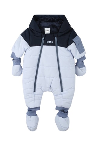 Combipilote à capuche - Bleu-gris - Boss