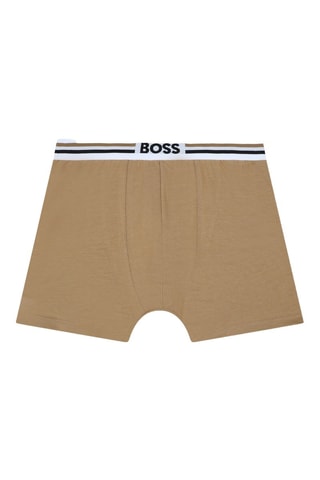 2 boxers - Beige et noir - Boss