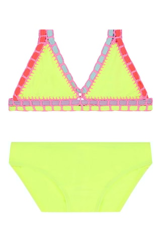 Maillot 2 pièces - Vert et rose - Billieblush