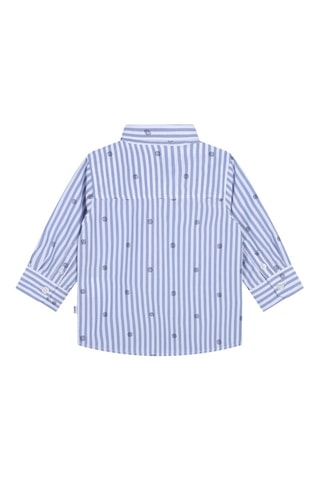 Chemise - Blanc et bleu