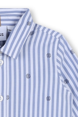 Chemise - Blanc et bleu