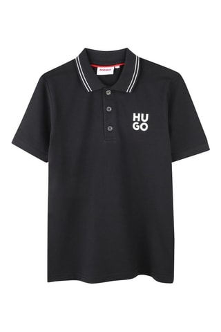 Polo - Noir - Hugo