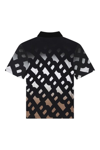 Polo dip and dye - Noir - Boss