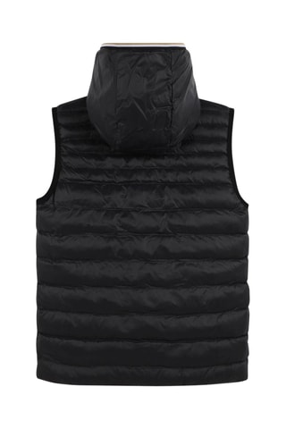 Doudoune réversible sans manches - Noir et marron - Boss