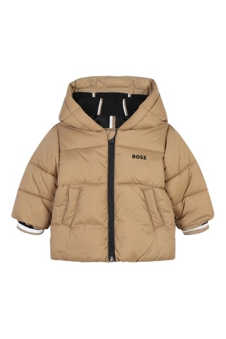 Doudoune à capuche - Marron - Boss