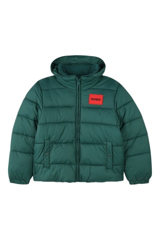 Doudoune à capuche - Vert foncé - Hugo