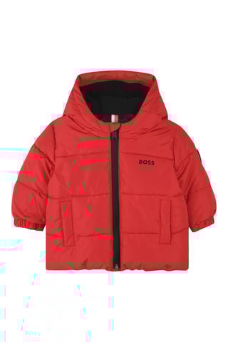 Doudoune à capuche - Rouge - Boss