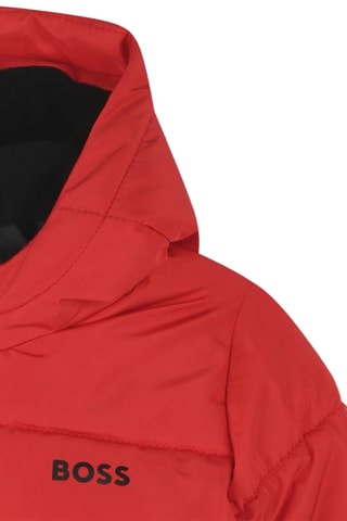 Doudoune à capuche - Rouge - Boss