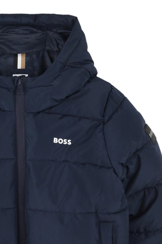 Doudoune à capuche - Bleu marine - Boss