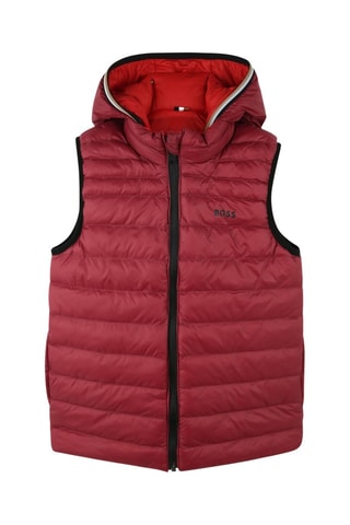 Doudoune réversible sans manches - Rouge - Boss