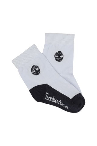 3 paires de chaussettes - Noir, blanc et marron - Timberland