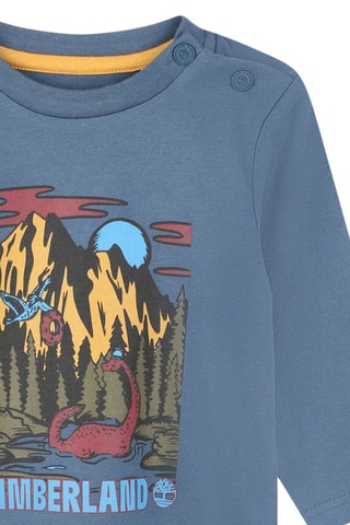 T-shirt en coton biologique - Bleu cobalt - Timberland