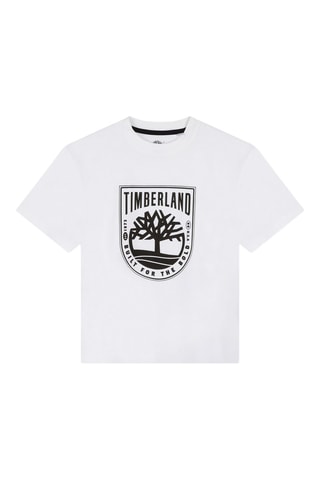 T-shirt en coton biologique - Blanc - Timberland 