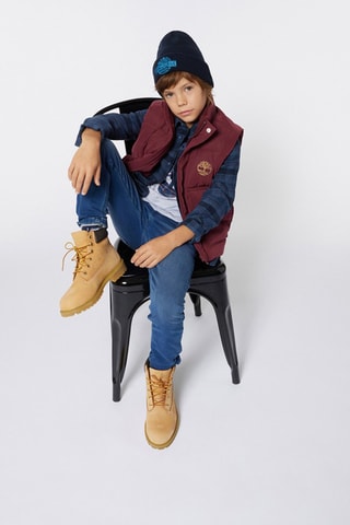 T-shirt en coton biologique - Blanc - Timberland 