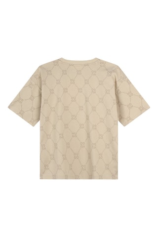 T-shirt en coton biologique - Beige - Hugo