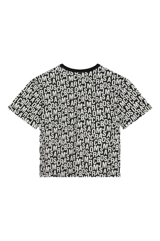 T-shirt en coton biologique - Noir et blanc - Marc Jacobs