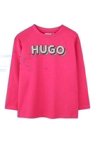 T-shirt en coton biologique - Rose - Hugo
