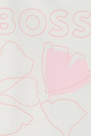 T-shirt en coton biologique - Blanc - Boss