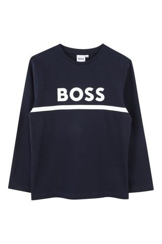 T-shirt - Bleu marine - Boss