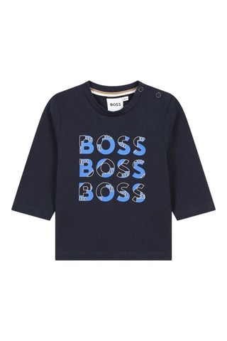 T-shirt - Bleu - Boss