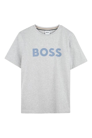 T-shirt - Gris chiné - Boss