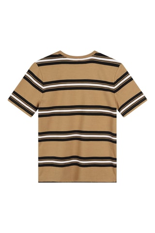 T-shirt - Marron et blanc - Boss