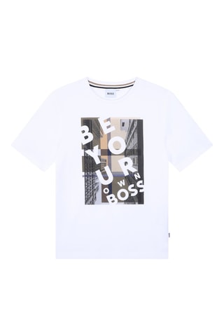 T-shirt - Blanc - Boss