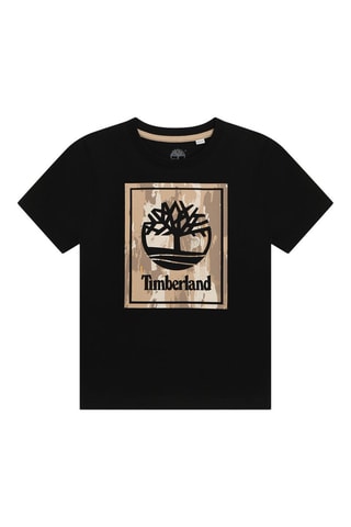 T-shirt en coton biologique - Noir - Timberland