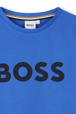 T-shirt regular - Bleu - Boss