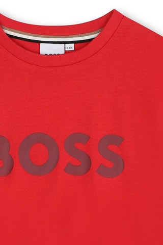 T-shirt regular - Rouge - Boss