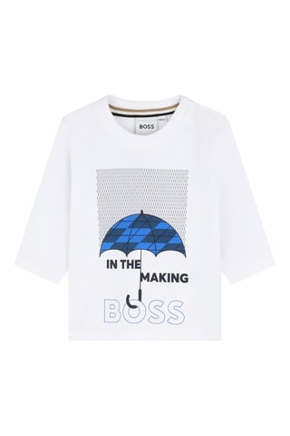 T-shirt - Blanc - Boss