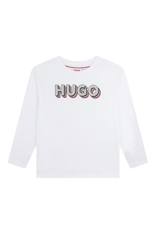 T-shirt en coton biologique - Blanc - Hugo