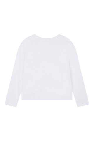 T-shirt en coton biologique - Blanc - DKNY
