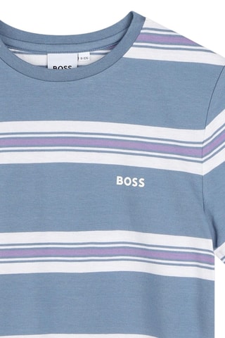 T-shirt - Gris et blanc - Boss
