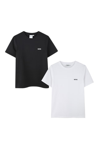 2 t-shirts - Noir et blanc - Boss