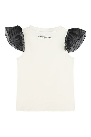 T-shirt - Ecru - Karl Lagerfeld