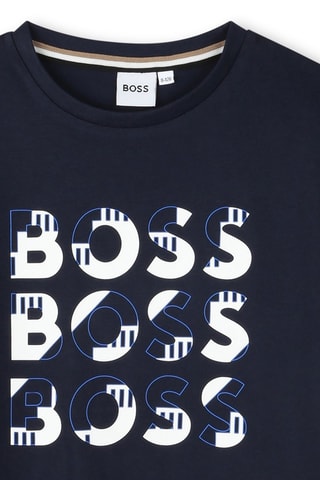 T-shirt regular - Bleu marine - Boss