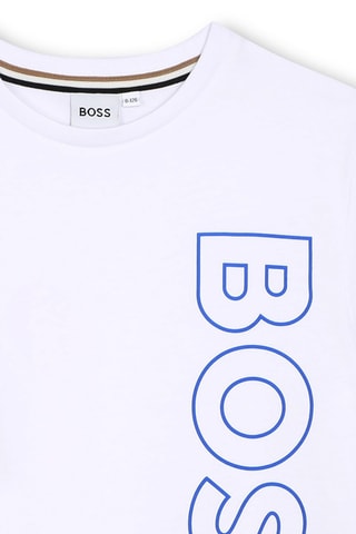T-shirt regular - Blanc - Boss