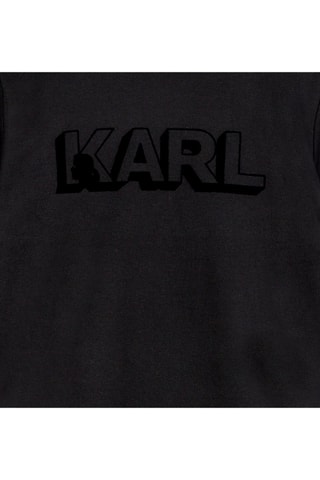 T-shirt en coton biologique - Noir - Karl Lagerfeld