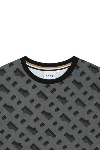 T-shirt - Gris et noir - Boss