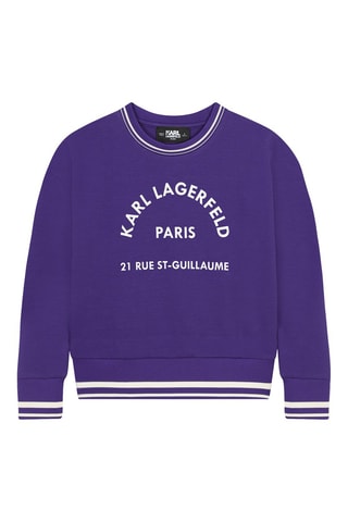 Sweat - Violet - Karl Lagerfeld