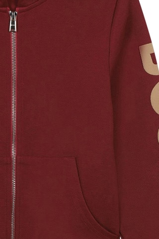 Sweat à capuche - Bordeaux - Boss