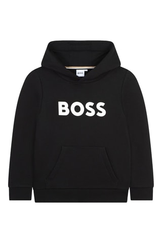 Sweat à capuche - Noir - Boss