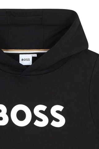 Sweat à capuche - Noir - Boss